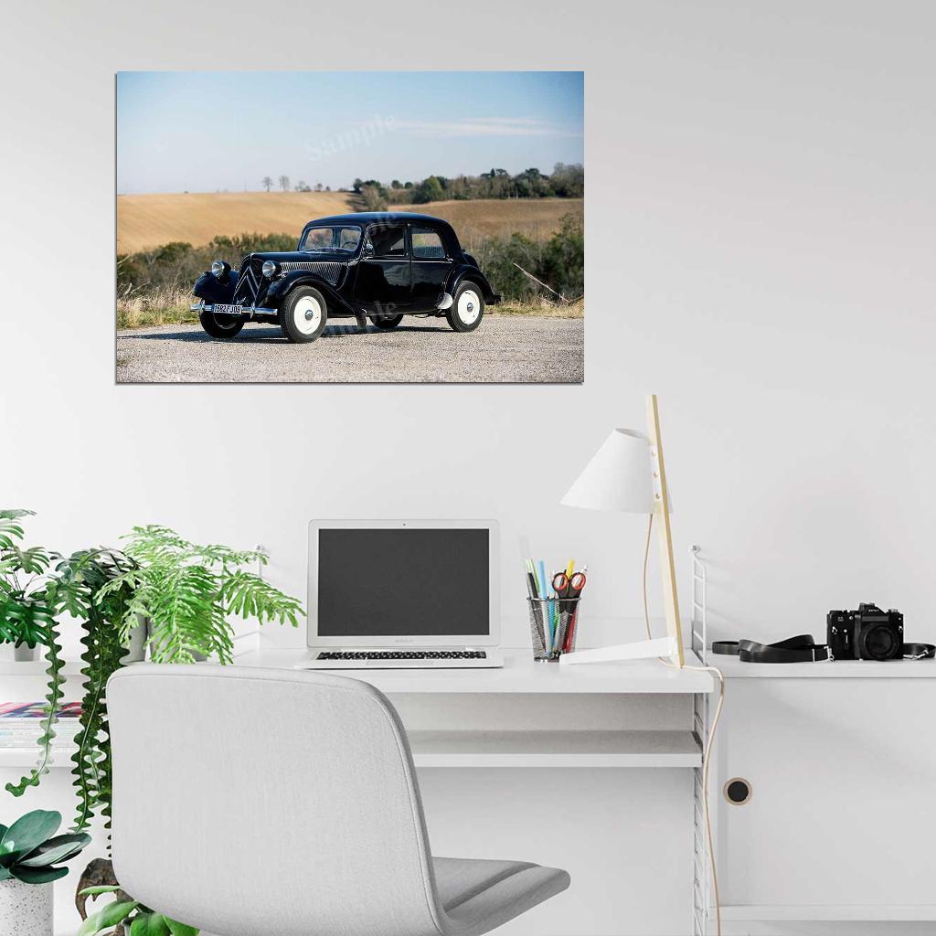 Retro 1952 1955 High Res HD HQ Car Posters Home Decor Aesthetic Garage Man Cave For Men Boys Wall Art Poster
