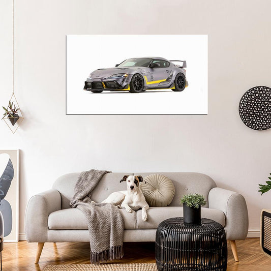 Gr Supra 3000gt Concept 2019 High Res HD HQ Car Posters Home Decor Aesthetic Garage Man Cave For Men Boys Wall Art Poster
