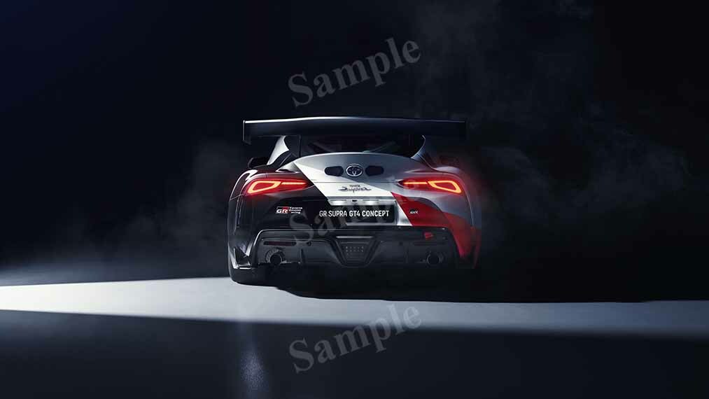 Gr Supra Gt4 Concept 2019 High Res HD HQ Car Posters Home Decor Aesthetic Garage Man Cave For Men Boys Wall Art Poster