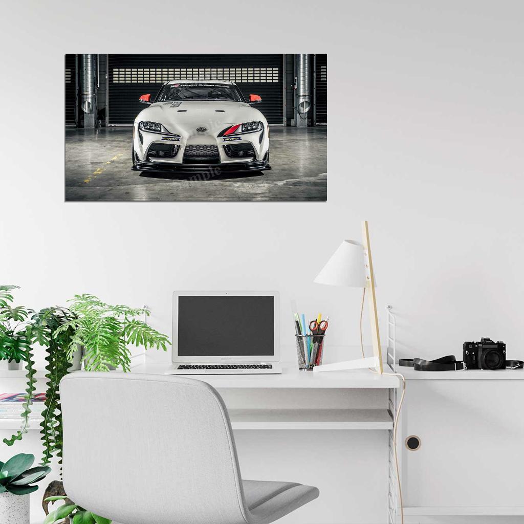 Gr Supra Gt4 Concept 2019 High Res HD HQ Car Posters Home Decor Aesthetic Garage Man Cave For Men Boys Wall Art Poster