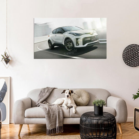 C Hr Hybrid Gr Sport 2019 High Res HD HQ Car Posters Home Decor Aesthetic Garage Man Cave For Men Boys Wall Art Poster