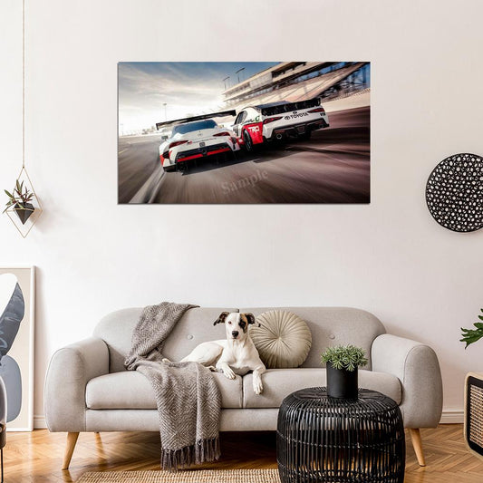 Gr Supra 2018 High Res HD HQ Car Posters Home Decor Aesthetic Garage Man Cave For Men Boys Wall Art Poster