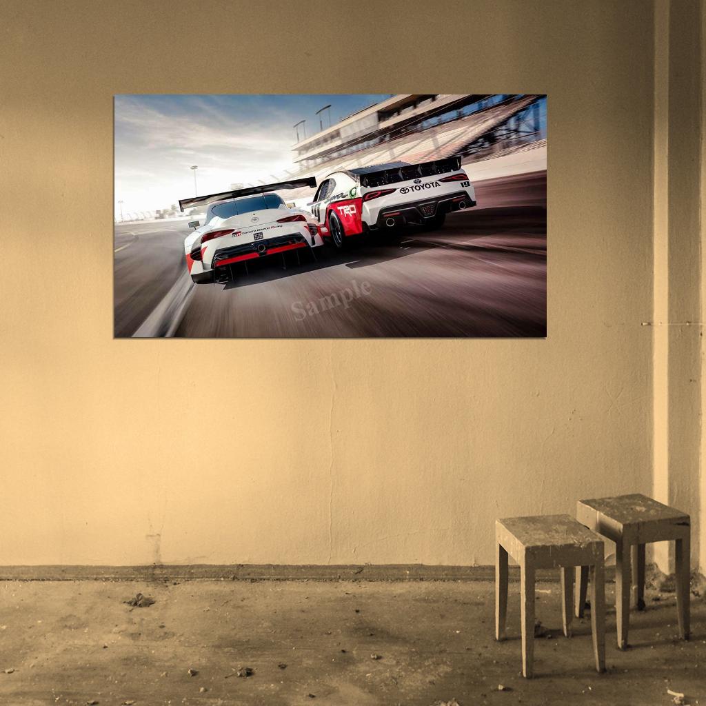 Gr Supra 2018 High Res HD HQ Car Posters Home Decor Aesthetic Garage Man Cave For Men Boys Wall Art Poster