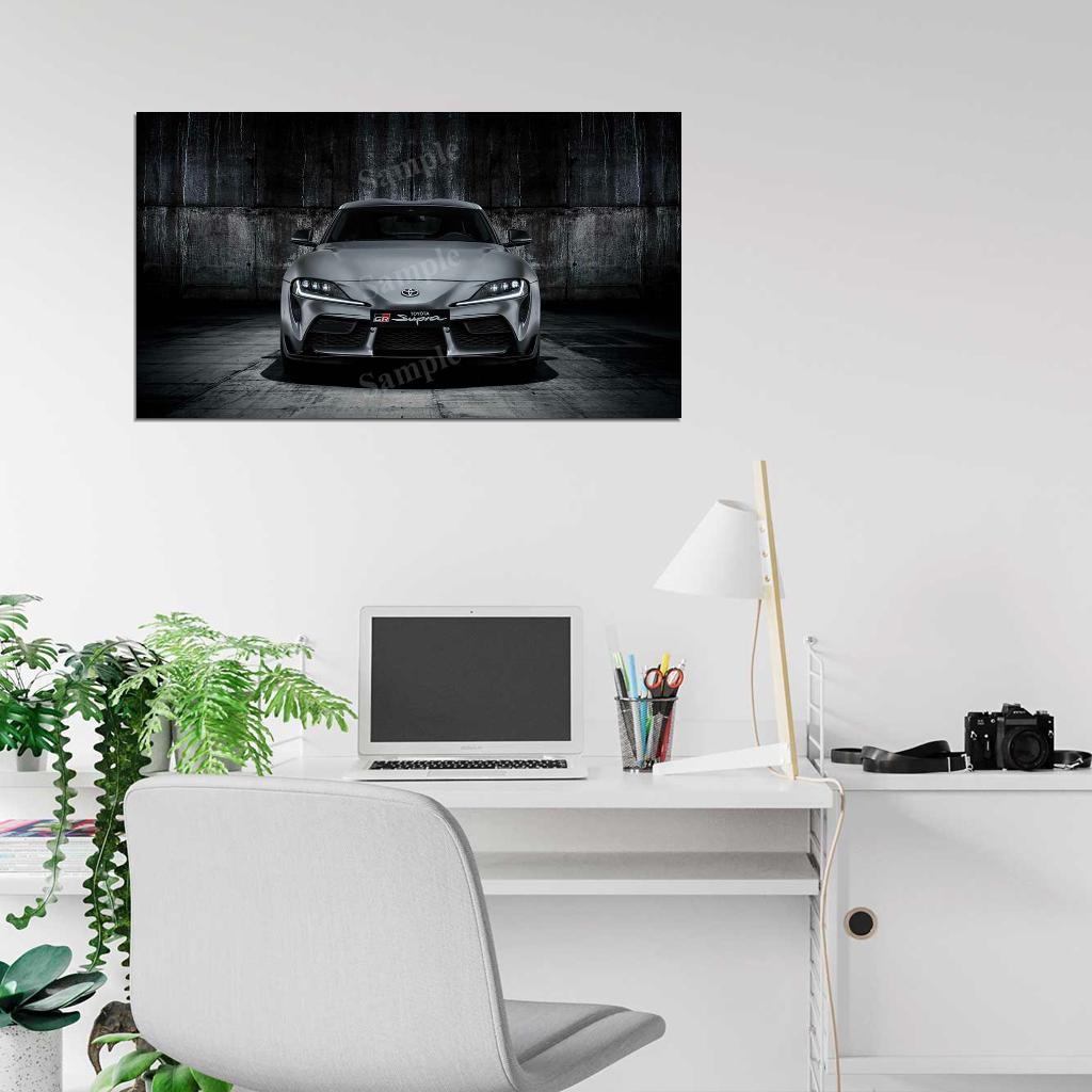 Gr Supra A90 Edition 2019 High Res HD HQ Car Posters Home Decor Aesthetic Garage Man Cave For Men Boys Wall Art Poster