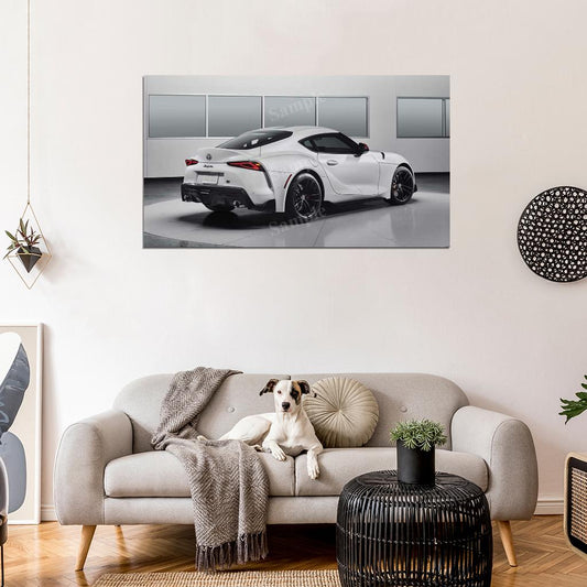 Gr Supra Launch Edition 2020 High Res HD HQ Car Posters Home Decor Aesthetic Garage Man Cave For Men Boys Wall Art Poster