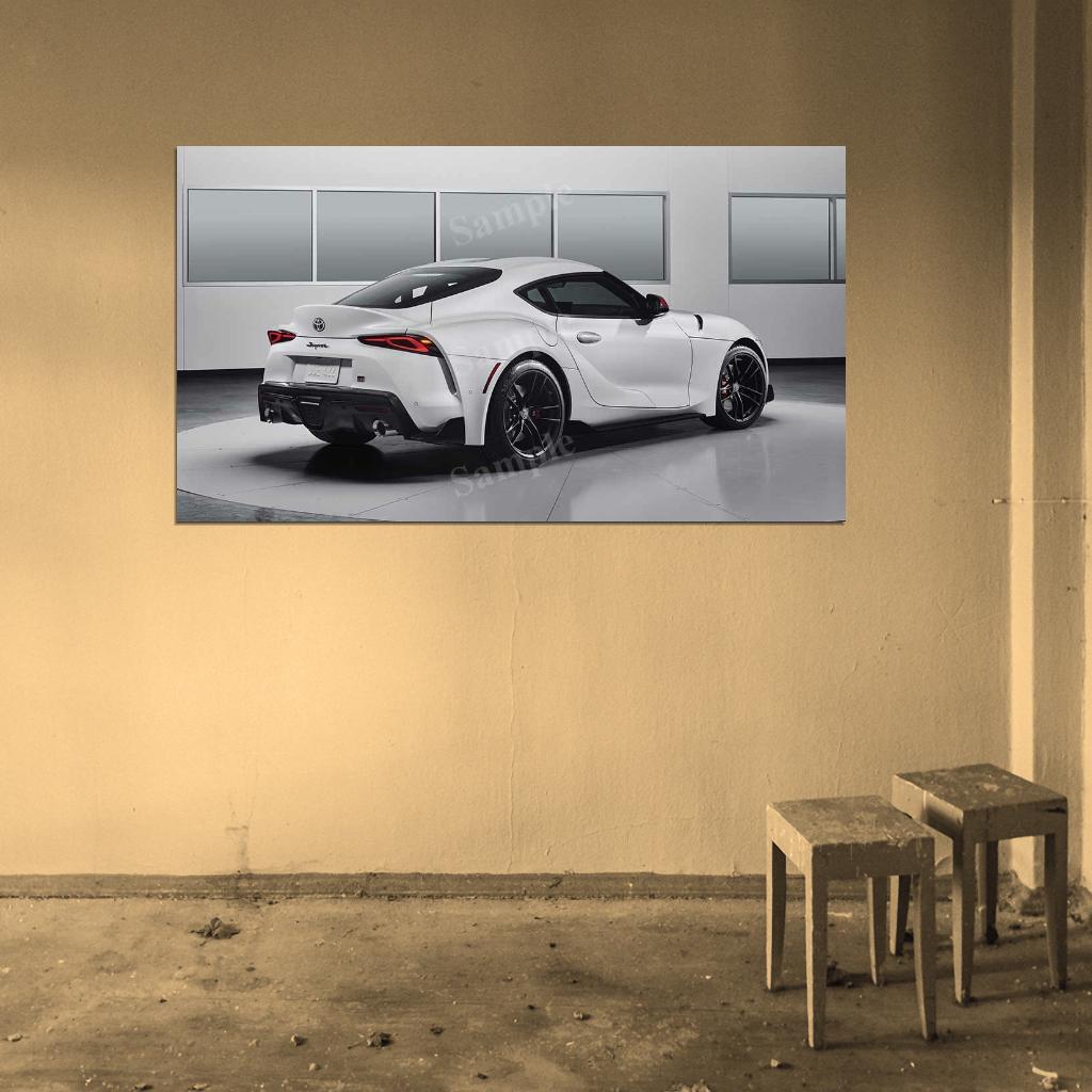 Gr Supra Launch Edition 2020 High Res HD HQ Car Posters Home Decor Aesthetic Garage Man Cave For Men Boys Wall Art Poster