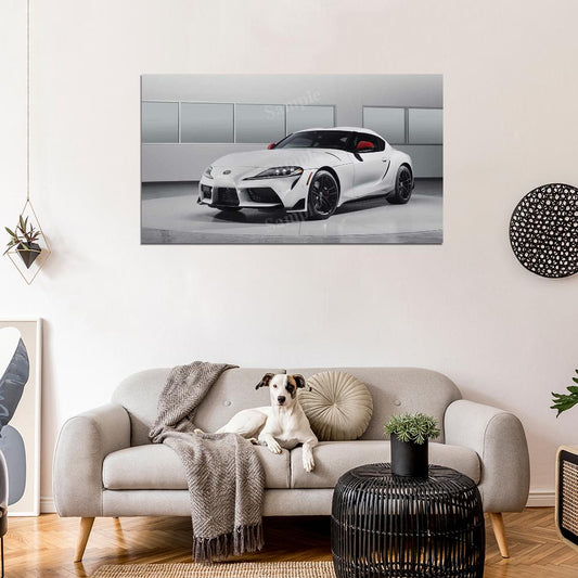 Gr Supra Launch Edition 2020 High Res HD HQ Car Posters Home Decor Aesthetic Garage Man Cave For Men Boys Wall Art Poster