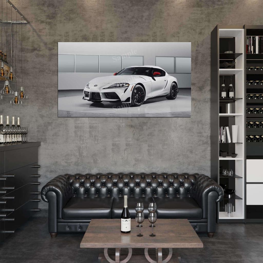 Gr Supra Launch Edition 2020 High Res HD HQ Car Posters Home Decor Aesthetic Garage Man Cave For Men Boys Wall Art Poster