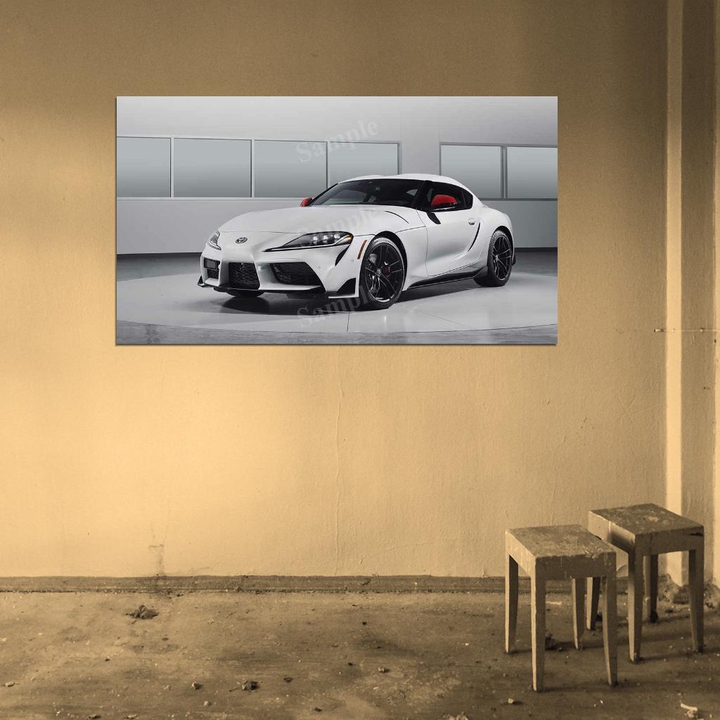 Gr Supra Launch Edition 2020 High Res HD HQ Car Posters Home Decor Aesthetic Garage Man Cave For Men Boys Wall Art Poster