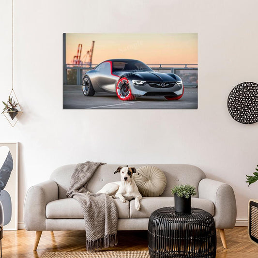 Gt Concept 2016 High Res HD HQ Car Posters Home Decor Aesthetic Garage Man Cave For Men Boys Wall Art Poster