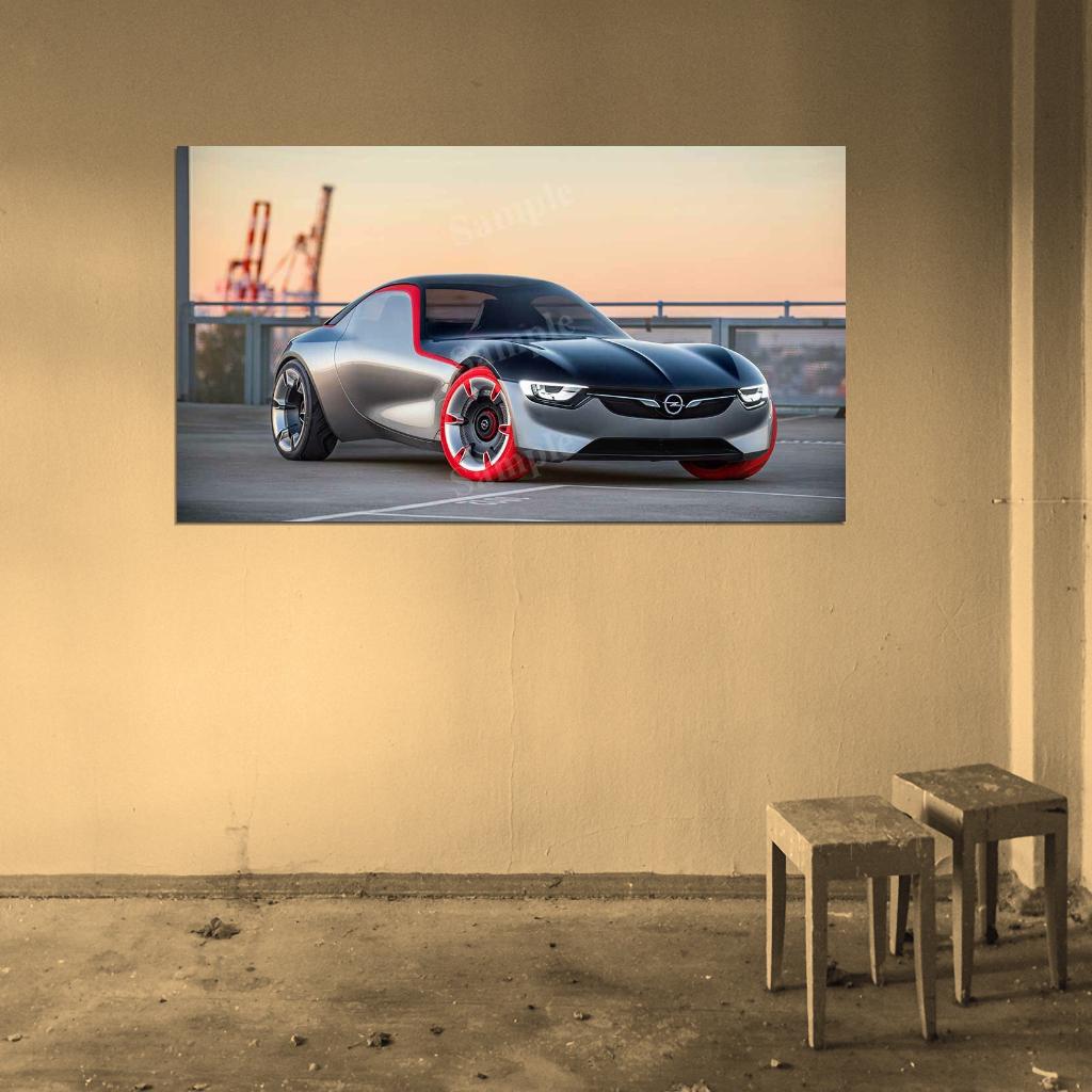 Gt Concept 2016 High Res HD HQ Car Posters Home Decor Aesthetic Garage Man Cave For Men Boys Wall Art Poster