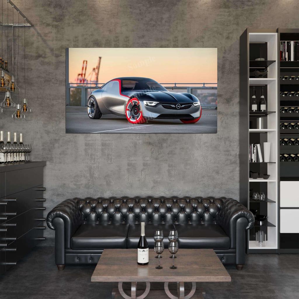 Gt Concept 2016 High Res HD HQ Car Posters Home Decor Aesthetic Garage Man Cave For Men Boys Wall Art Poster