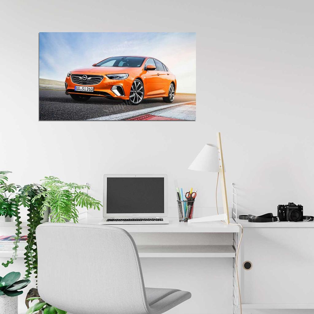 Insignia Gsi 2017 High Res HD HQ Car Posters Home Decor Aesthetic Garage Man Cave For Men Boys Wall Art Poster