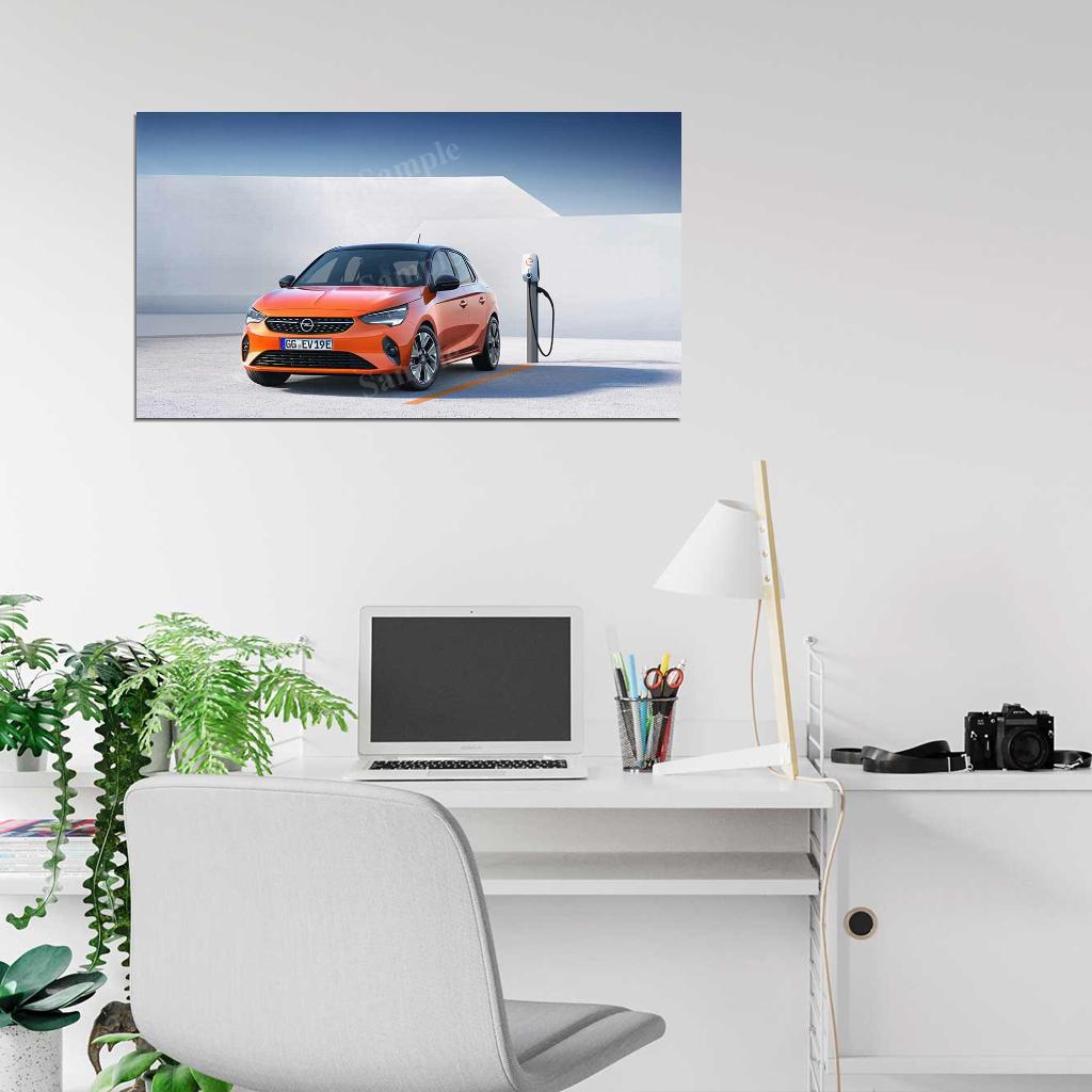 Corsa E 2019 High Res HD HQ Car Posters Home Decor Aesthetic Garage Man Cave For Men Boys Wall Art Poster