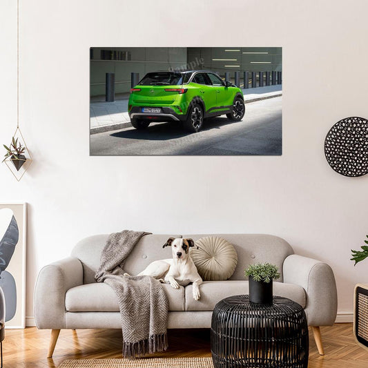 Mokka E 2020 High Res HD HQ Car Posters Home Decor Aesthetic Garage Man Cave For Men Boys Wall Art Poster