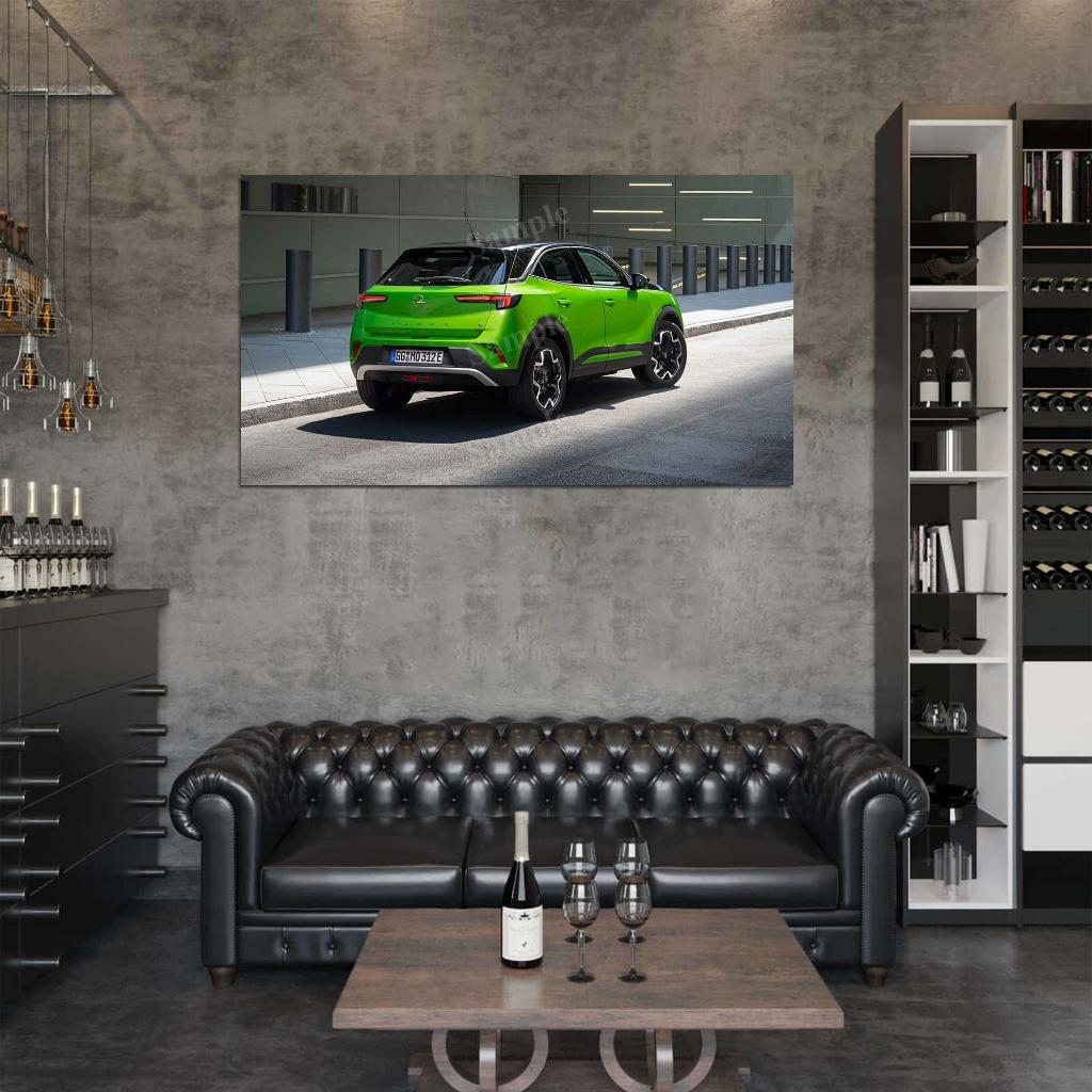 Mokka E 2020 High Res HD HQ Car Posters Home Decor Aesthetic Garage Man Cave For Men Boys Wall Art Poster