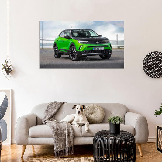 Mokka E 2020 High Res HD HQ Car Posters Home Decor Aesthetic Garage Man Cave For Men Boys Wall Art Poster