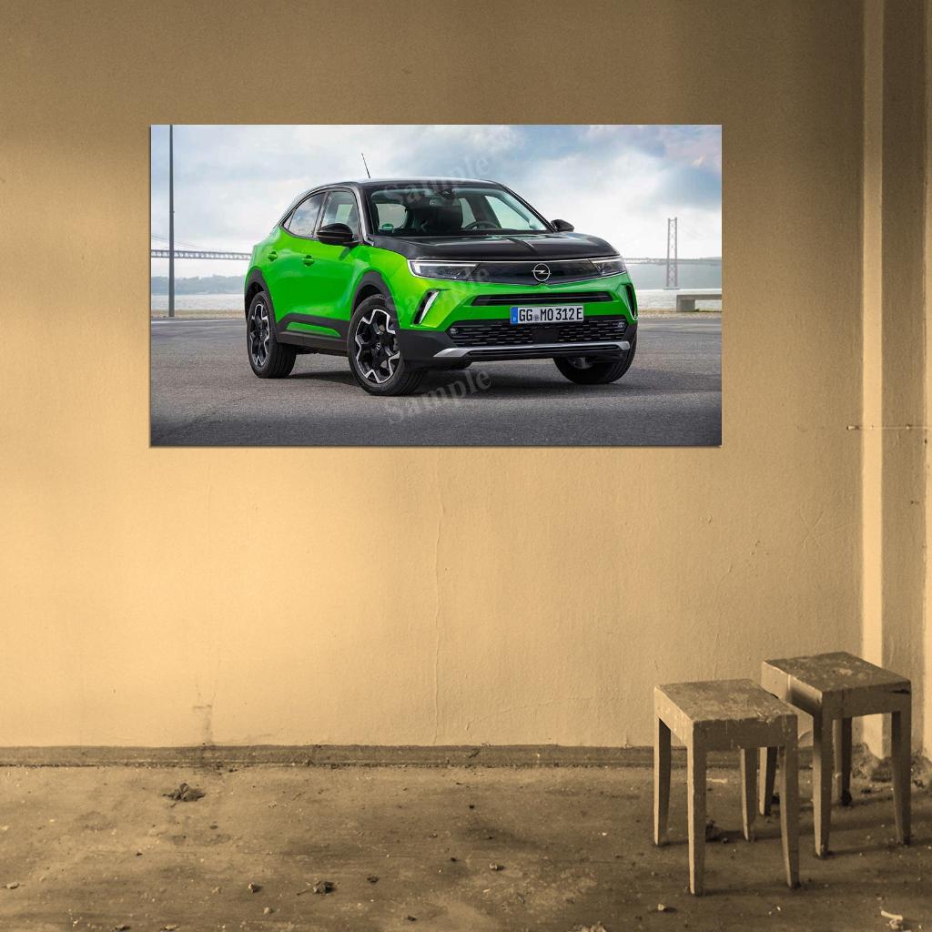 Mokka E 2020 High Res HD HQ Car Posters Home Decor Aesthetic Garage Man Cave For Men Boys Wall Art Poster