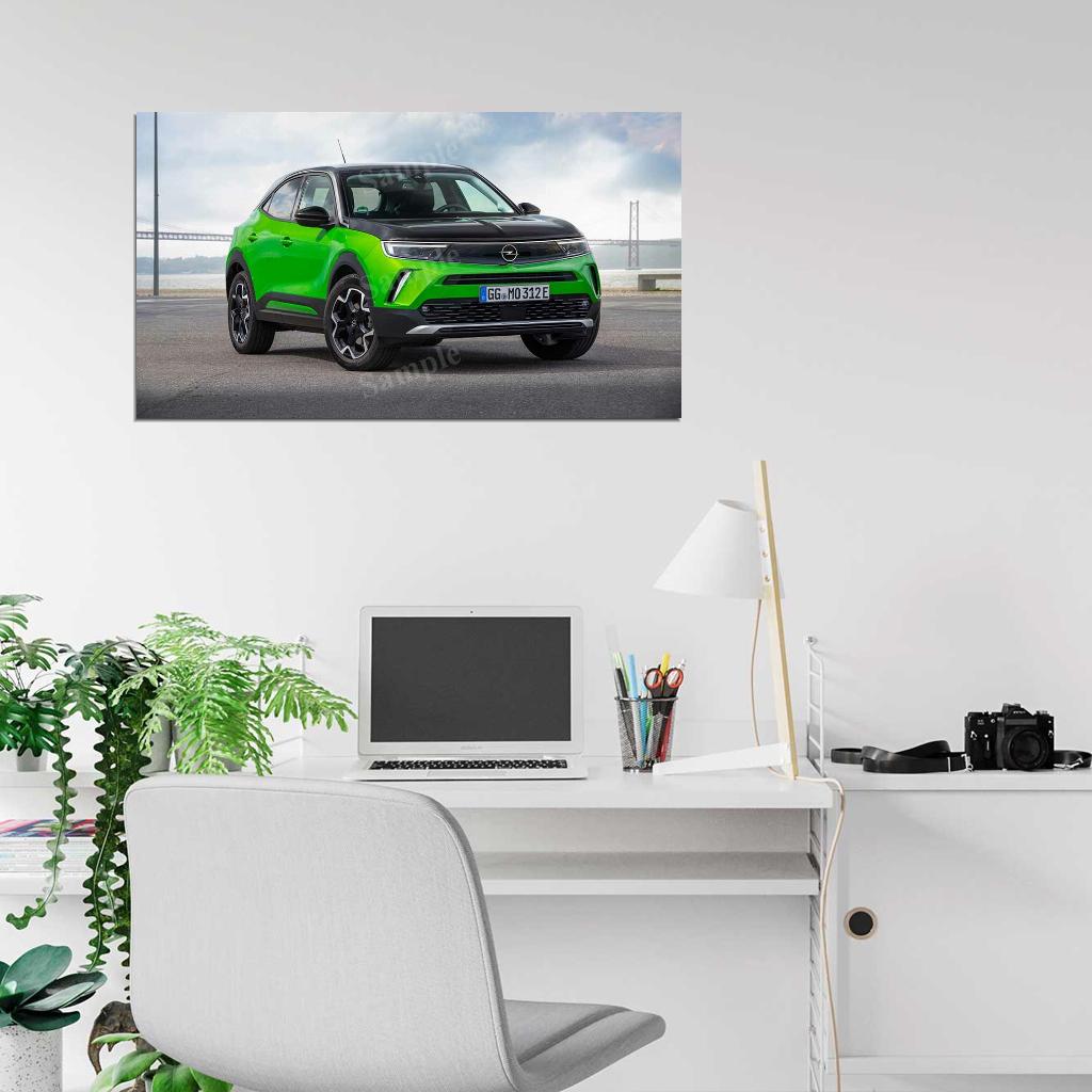 Mokka E 2020 High Res HD HQ Car Posters Home Decor Aesthetic Garage Man Cave For Men Boys Wall Art Poster