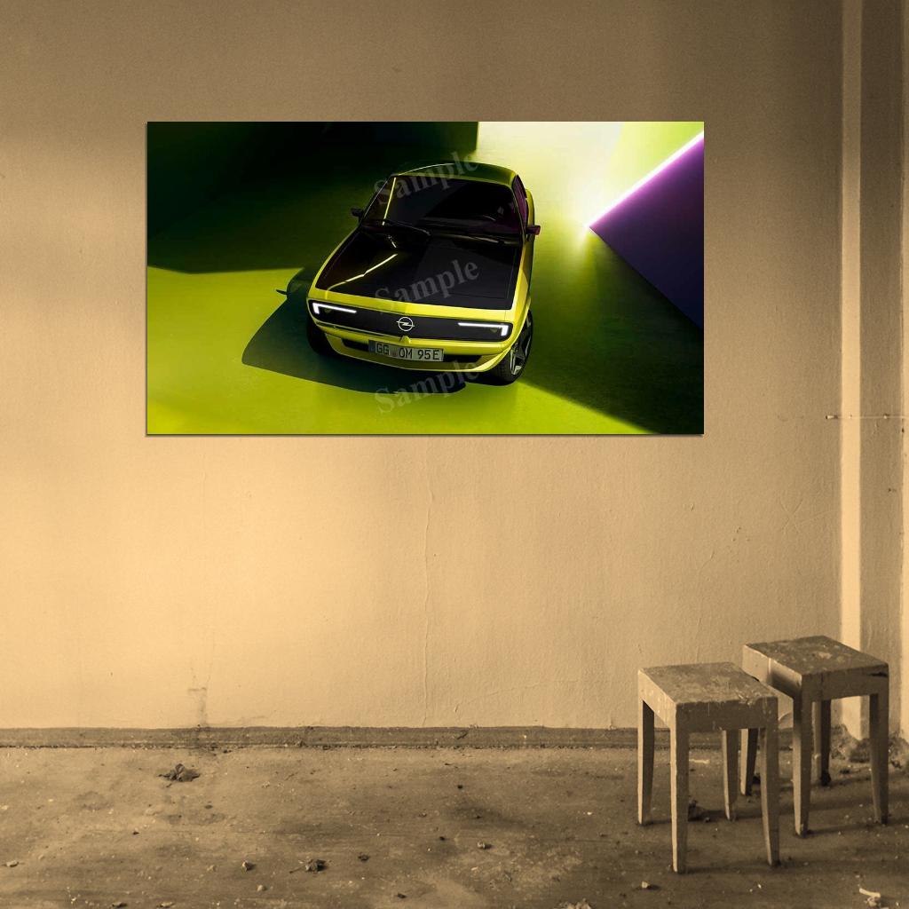 Manta Gse Elektromod 2021 High Res HD HQ Car Posters Home Decor Aesthetic Garage Man Cave For Men Boys Wall Art Poster