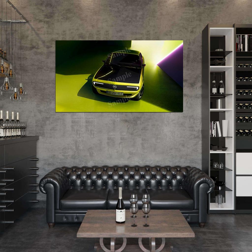 Manta Gse Elektromod 2021 High Res HD HQ Car Posters Home Decor Aesthetic Garage Man Cave For Men Boys Wall Art Poster