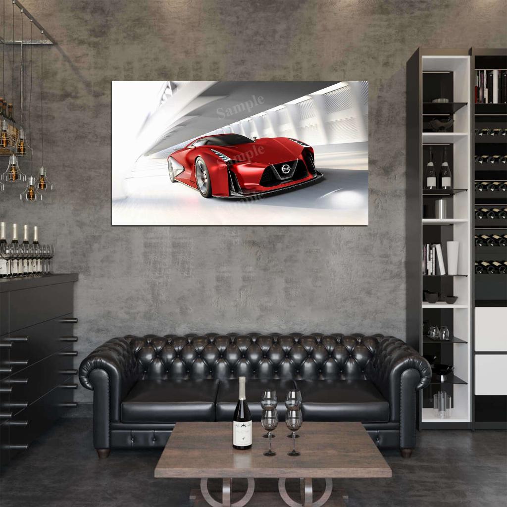 Concept 2020 Vision Gran Turismo High Res HD HQ Car Posters Home Decor Aesthetic Garage Man Cave For Men Boys Wall Art Poster