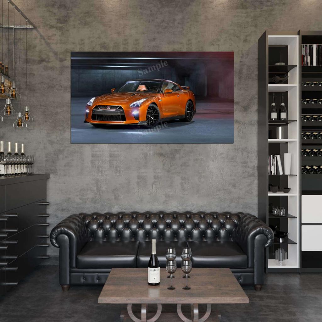Gtr New York Auto Show 2017 High Res HD HQ Car Posters Home Decor Aesthetic Garage Man Cave For Men Boys Wall Art Poster