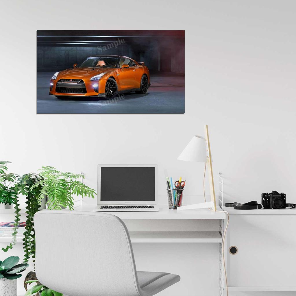 Gtr New York Auto Show 2017 High Res HD HQ Car Posters Home Decor Aesthetic Garage Man Cave For Men Boys Wall Art Poster