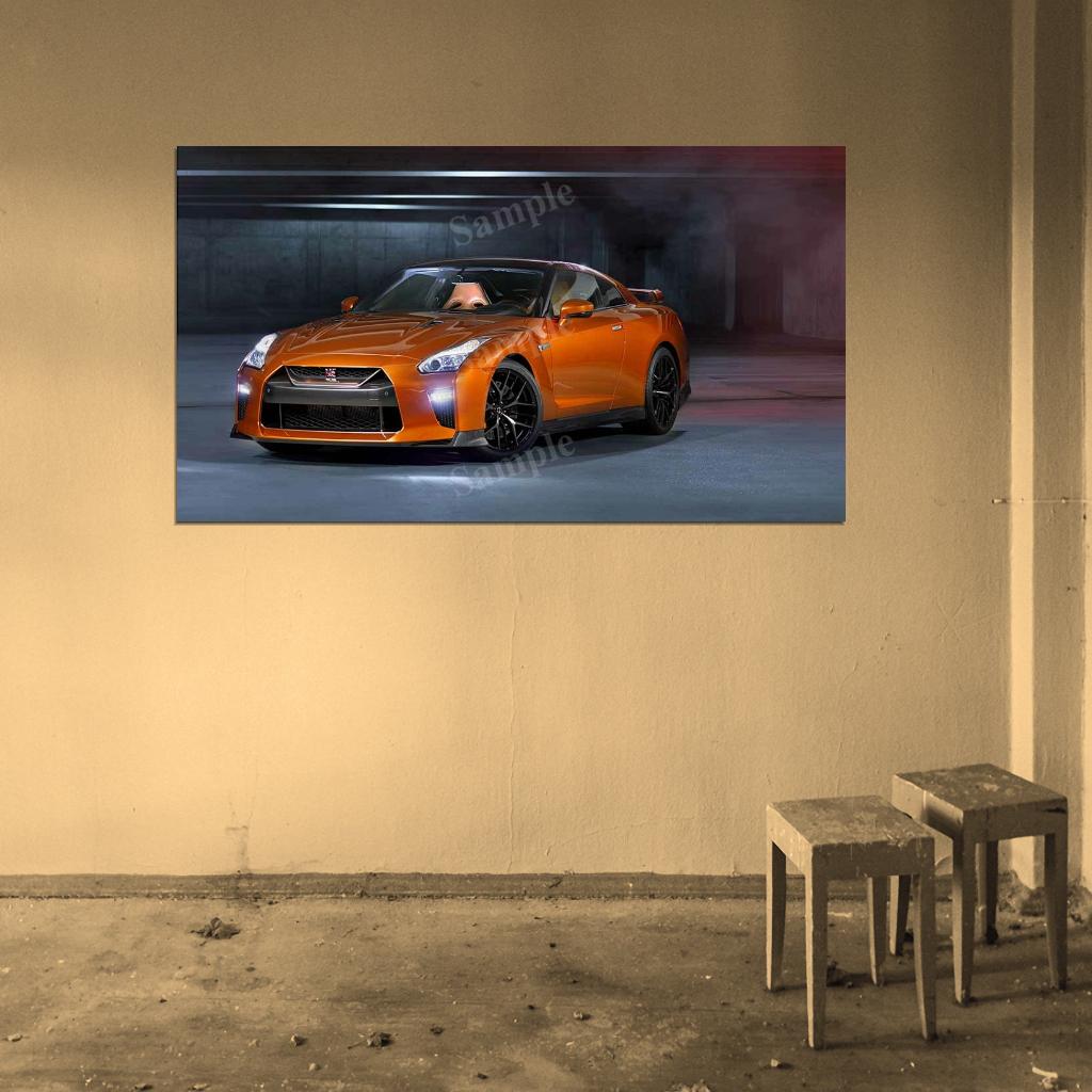 Gtr New York Auto Show 2017 High Res HD HQ Car Posters Home Decor Aesthetic Garage Man Cave For Men Boys Wall Art Poster