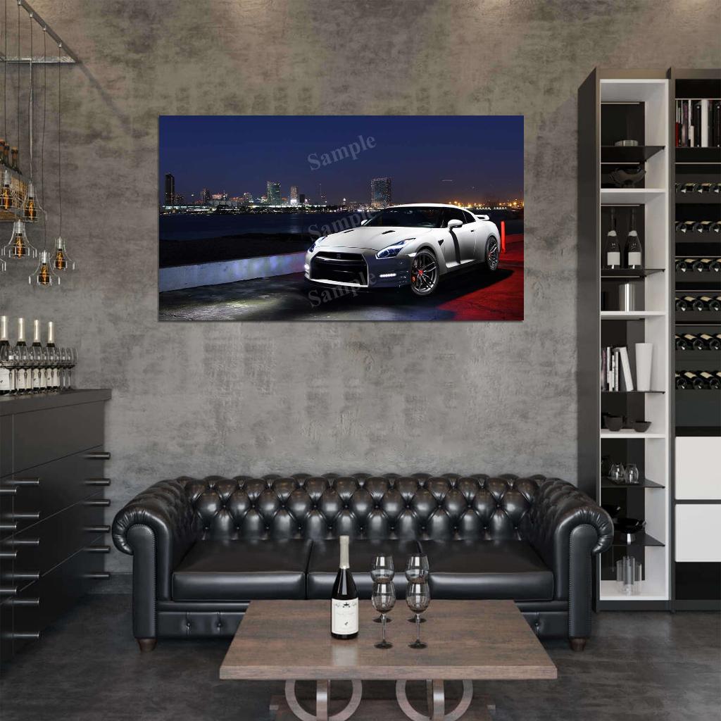 Gt R V Ff 105 Carbon High Res HD HQ Car Posters Home Decor Aesthetic Garage Man Cave For Men Boys Wall Art Poster