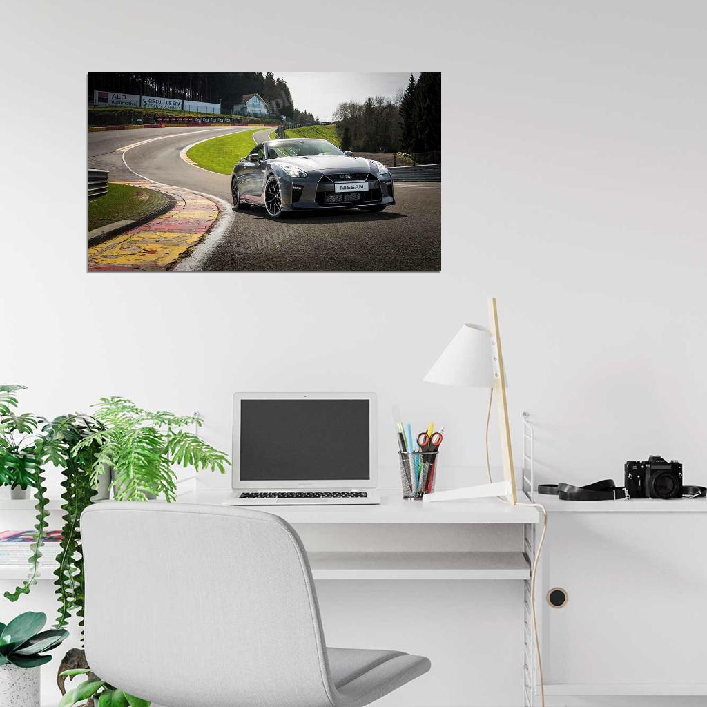 Gt R 2017 High Res HD HQ Car Posters Home Decor Aesthetic Garage Man Cave For Men Boys Wall Art Poster
