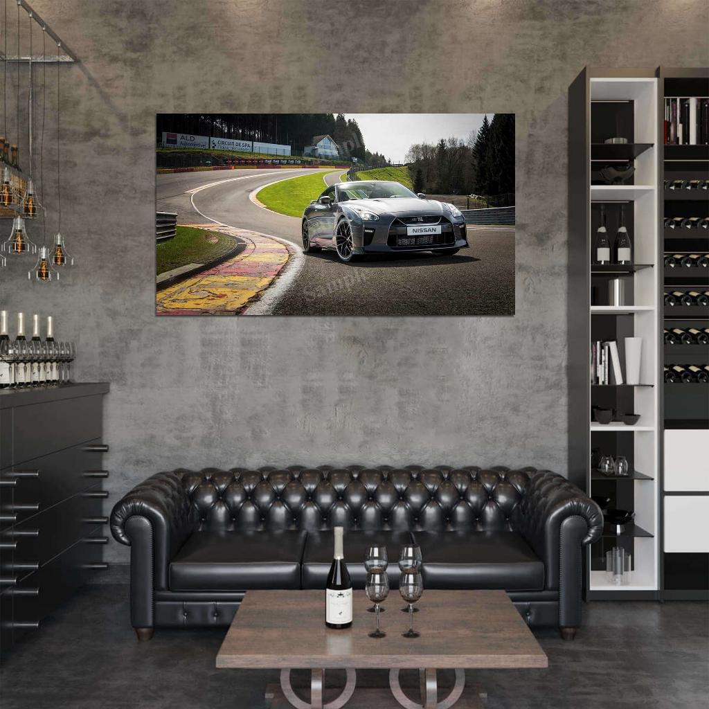 Gt R 2017 High Res HD HQ Car Posters Home Decor Aesthetic Garage Man Cave For Men Boys Wall Art Poster