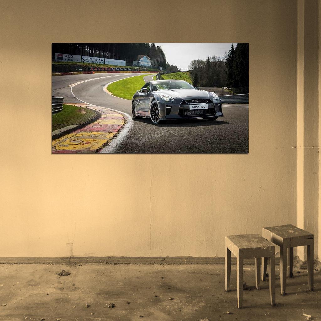 Gt R 2017 High Res HD HQ Car Posters Home Decor Aesthetic Garage Man Cave For Men Boys Wall Art Poster