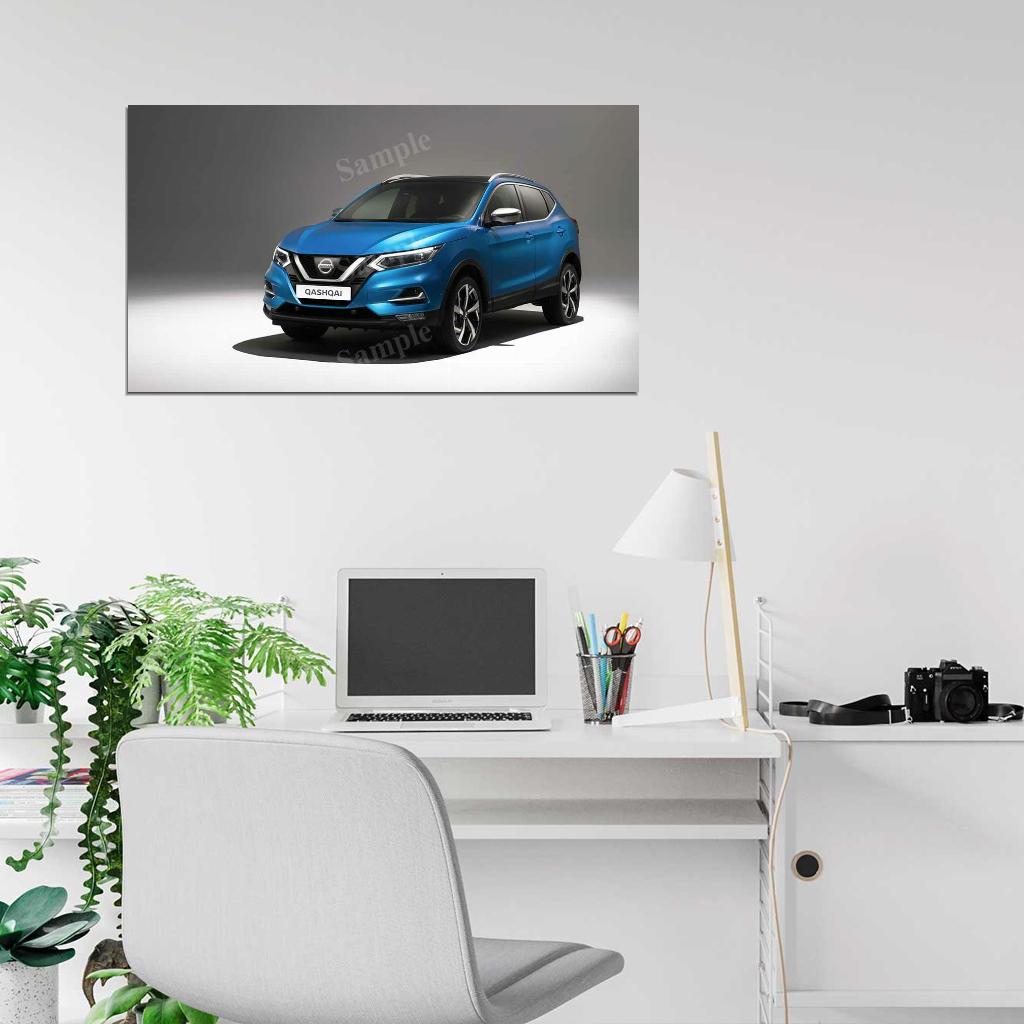 Qashqai Suv 2018 High Res HD HQ Car Posters Home Decor Aesthetic Garage Man Cave For Men Boys Wall Art Poster