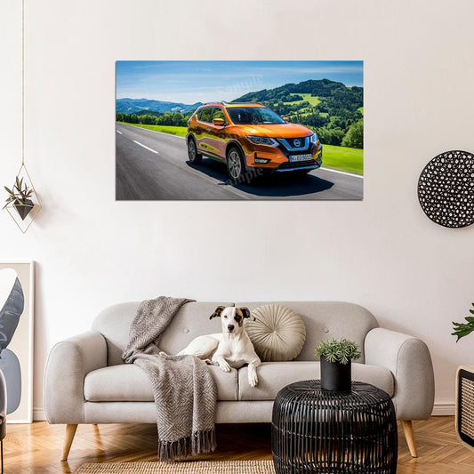 X Trail 2017 High Res HD HQ Car Posters Home Decor Aesthetic Garage Man Cave For Men Boys Wall Art Poster