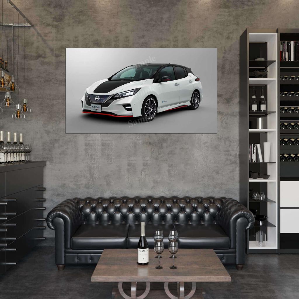 Leaf Nismo Concept 2017 High Res HD HQ Car Posters Home Decor Aesthetic Garage Man Cave For Men Boys Wall Art Poster