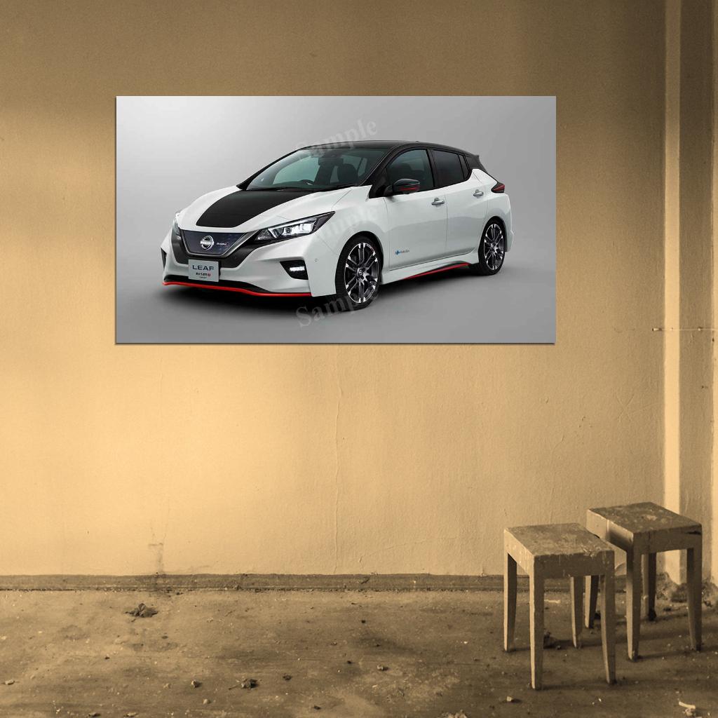 Leaf Nismo Concept 2017 High Res HD HQ Car Posters Home Decor Aesthetic Garage Man Cave For Men Boys Wall Art Poster