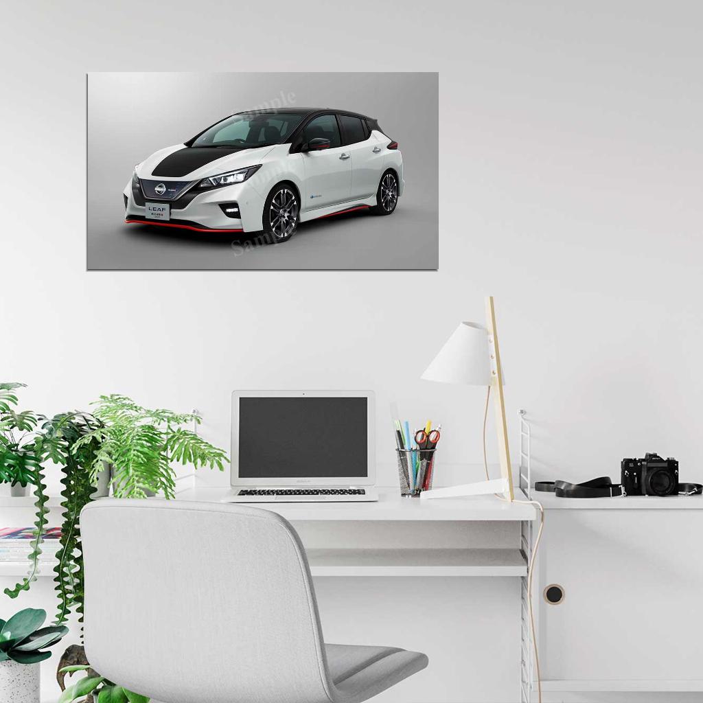 Leaf Nismo Concept 2017 High Res HD HQ Car Posters Home Decor Aesthetic Garage Man Cave For Men Boys Wall Art Poster