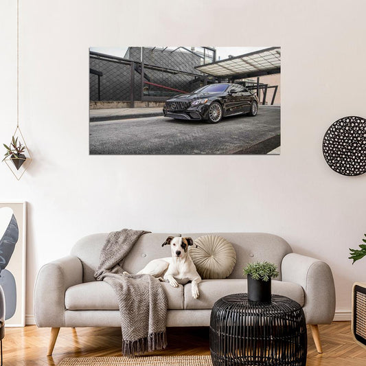 Amg S 65 Coupe 2018 High Res HD HQ Car Posters Home Decor Aesthetic Garage Man Cave For Men Boys Wall Art Poster