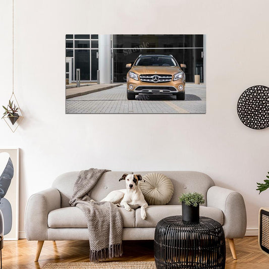 Gla 250 4matic 2018 High Res HD HQ Car Posters Home Decor Aesthetic Garage Man Cave For Men Boys Wall Art Poster