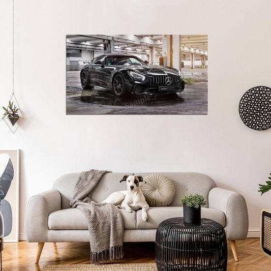 Edo Competition Amg Gt R 2018 High Res HD HQ Car Posters Home Decor Aesthetic Garage Man Cave For Men Boys Wall Art Poster