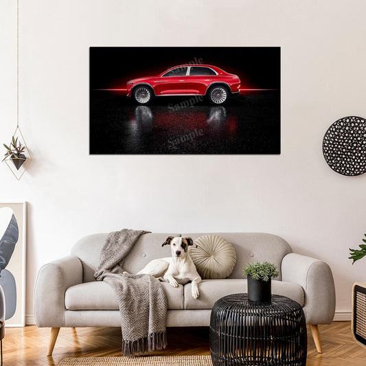 Vision Ultimate Luxury High Res HD HQ Car Posters Home Decor Aesthetic Garage Man Cave For Men Boys Wall Art Poster
