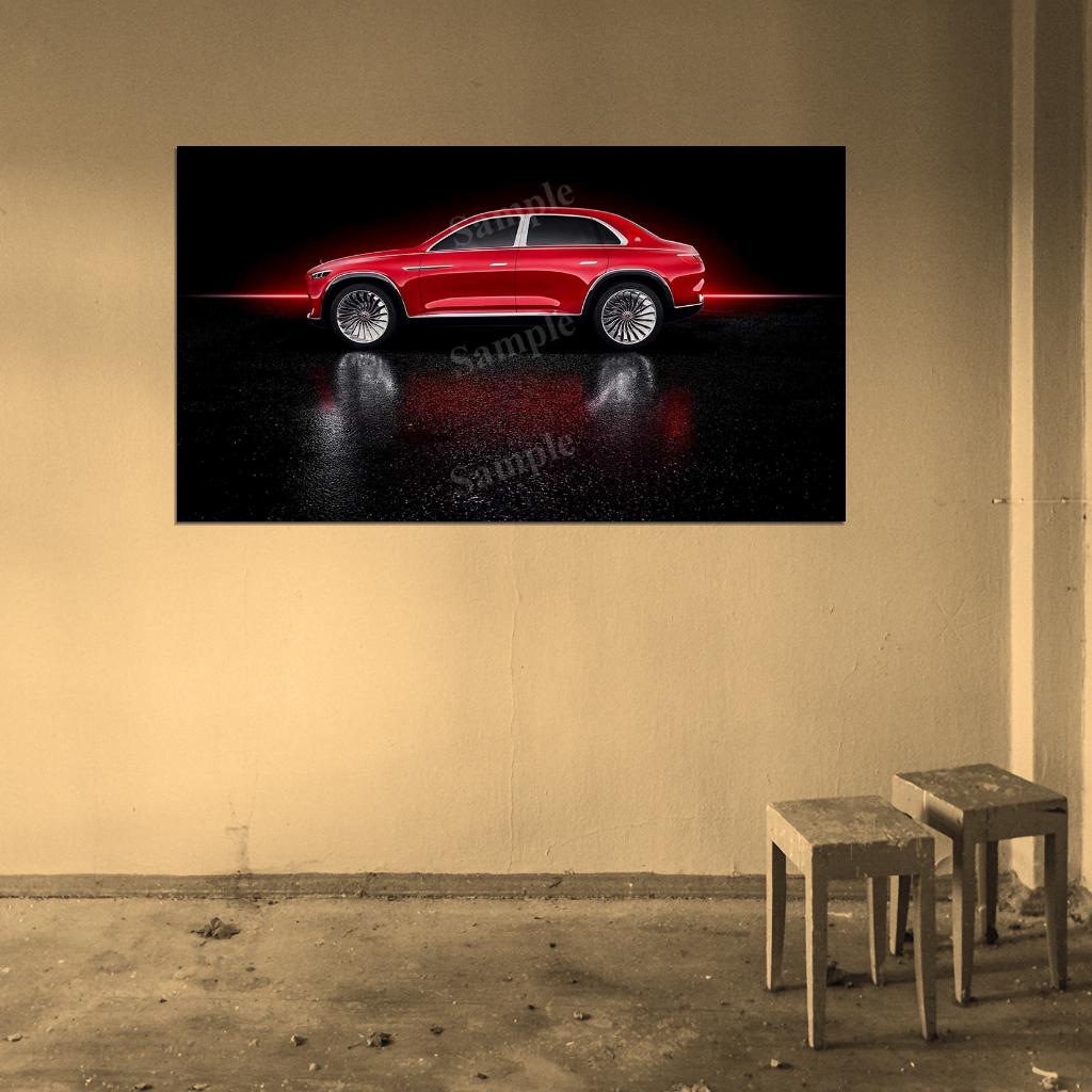 Vision Ultimate Luxury High Res HD HQ Car Posters Home Decor Aesthetic Garage Man Cave For Men Boys Wall Art Poster