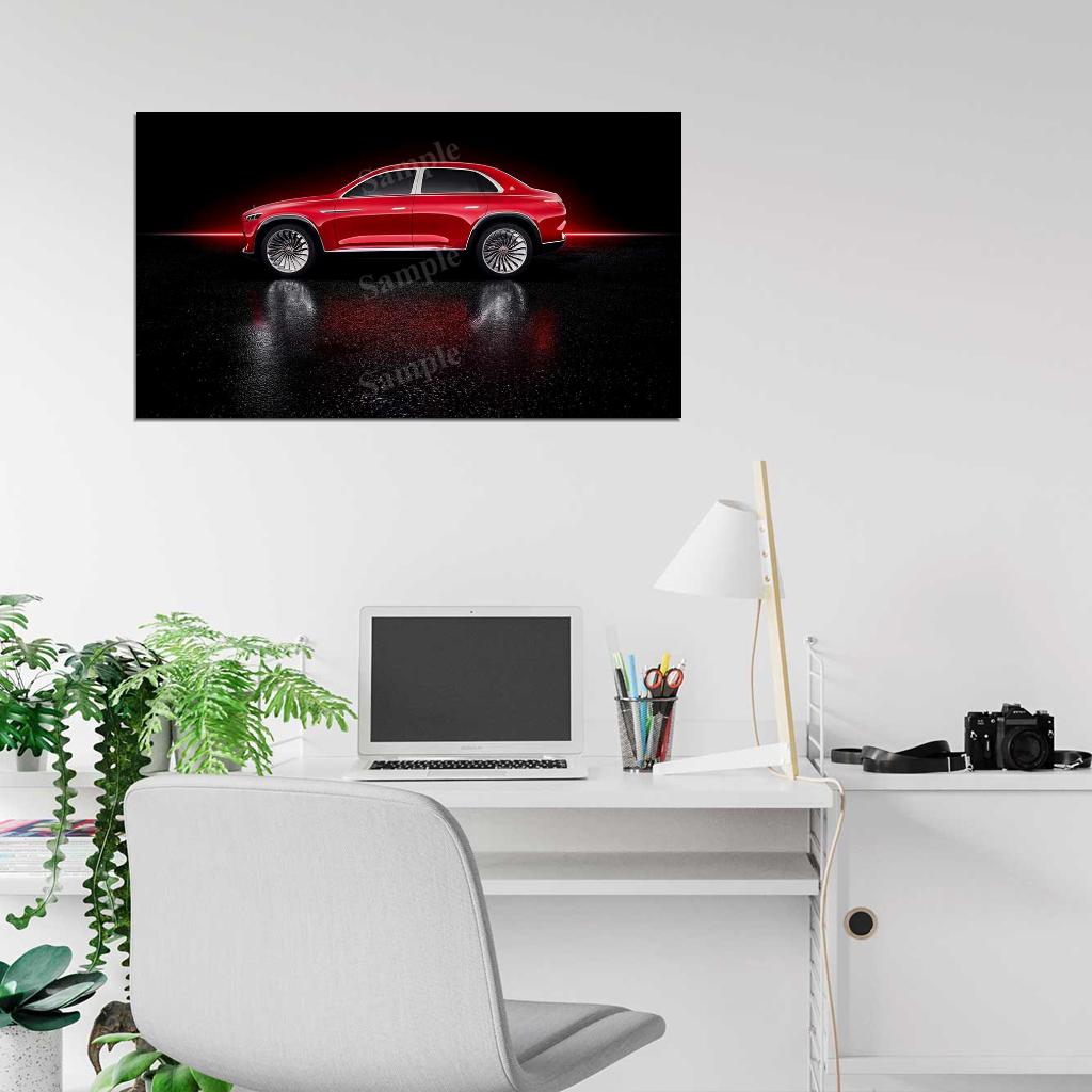 Vision Ultimate Luxury High Res HD HQ Car Posters Home Decor Aesthetic Garage Man Cave For Men Boys Wall Art Poster