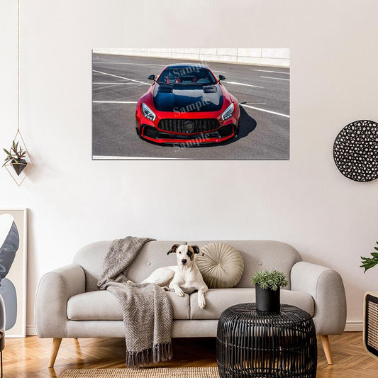 Prior Design Amg Gt S Pd700gtr High Res HD HQ Car Posters Home Decor Aesthetic Garage Man Cave For Men Boys Wall Art Poster