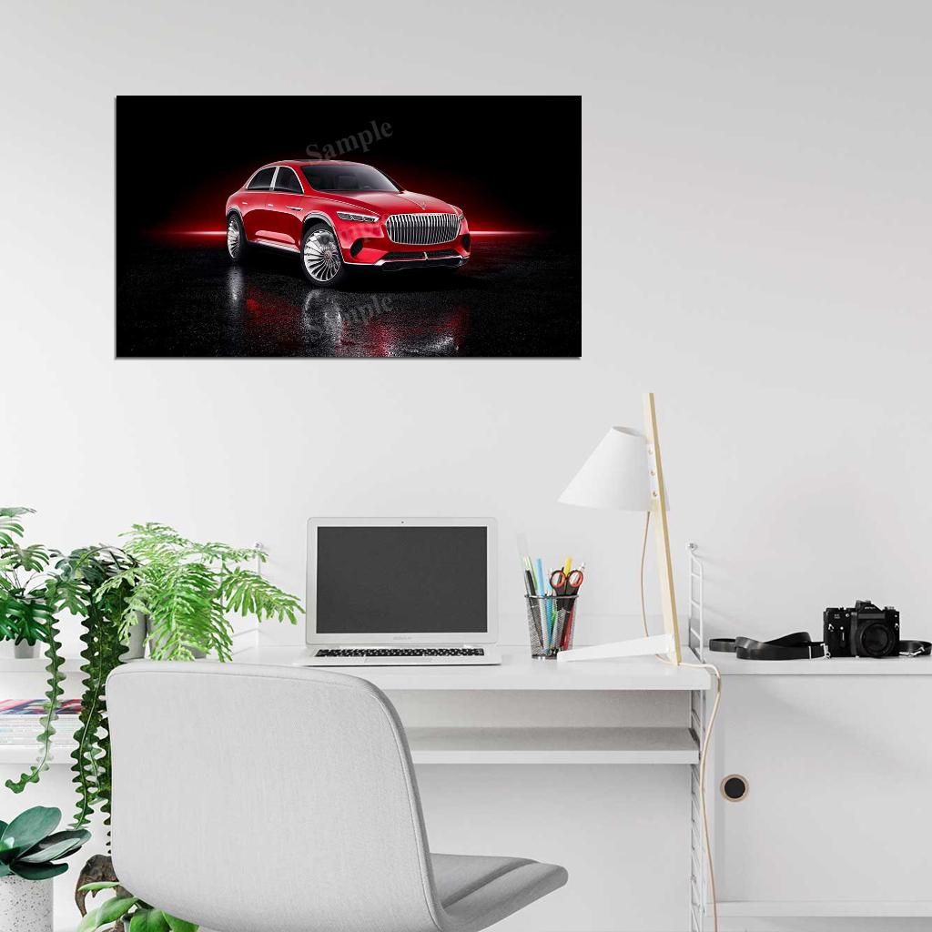 Vision Ultimate Luxury High Res HD HQ Car Posters Home Decor Aesthetic Garage Man Cave For Men Boys Wall Art Poster