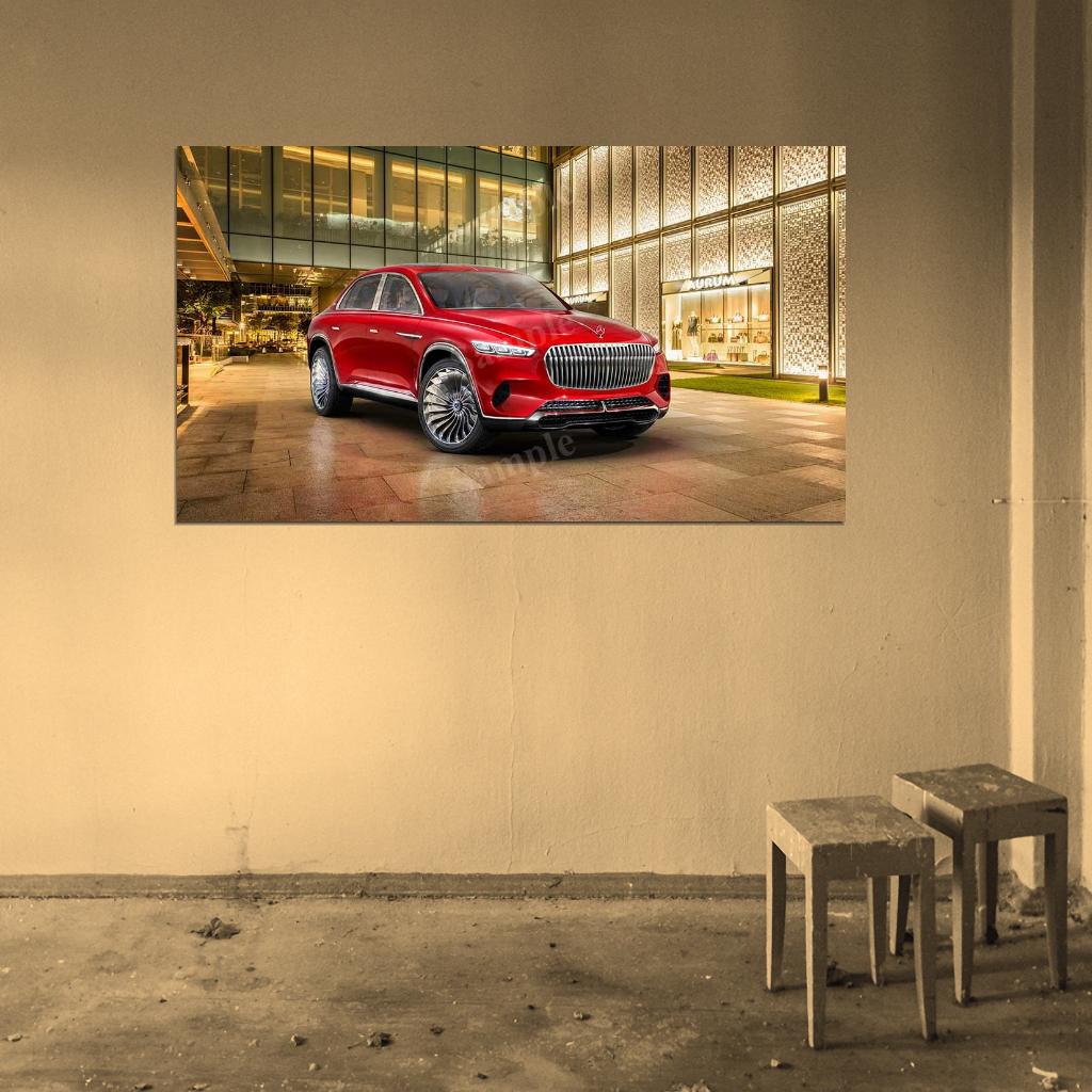 Vision Ultimate Luxury High Res HD HQ Car Posters Home Decor Aesthetic Garage Man Cave For Men Boys Wall Art Poster