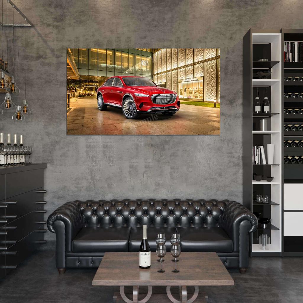 Vision Ultimate Luxury High Res HD HQ Car Posters Home Decor Aesthetic Garage Man Cave For Men Boys Wall Art Poster