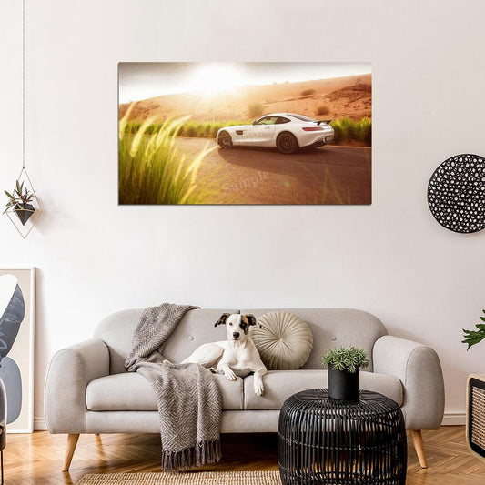 Amg Gt S High Res HD HQ Car Posters Home Decor Aesthetic Garage Man Cave For Men Boys Wall Art Poster