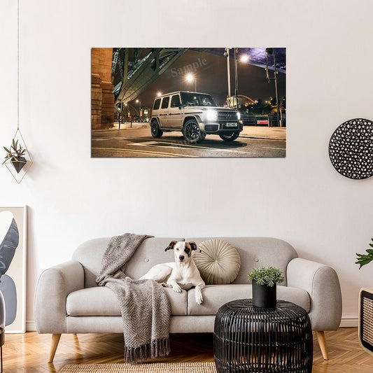 Amg G 63 2018 High Res HD HQ Car Posters Home Decor Aesthetic Garage Man Cave For Men Boys Wall Art Poster